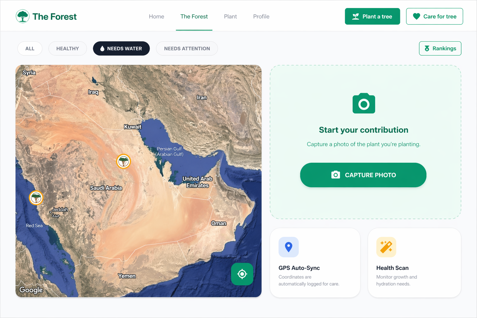 Empowering Communities Through a Digital Tree Plantation Ecosystem